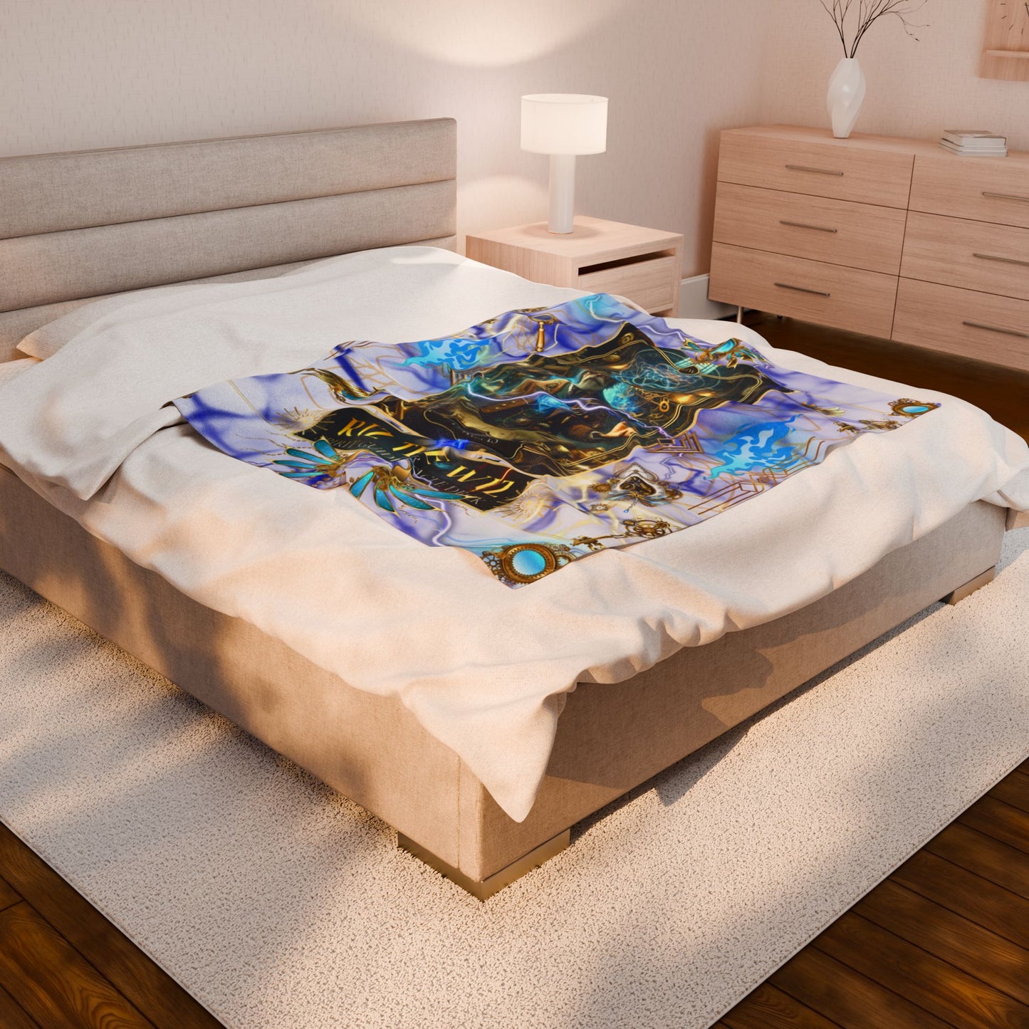 Phineas Steampunk Mystic Cozy Blanket