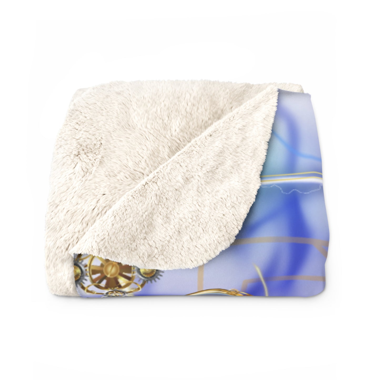 Phineas Steampunk Mystic Cozy Sherpa Fleece Blanket