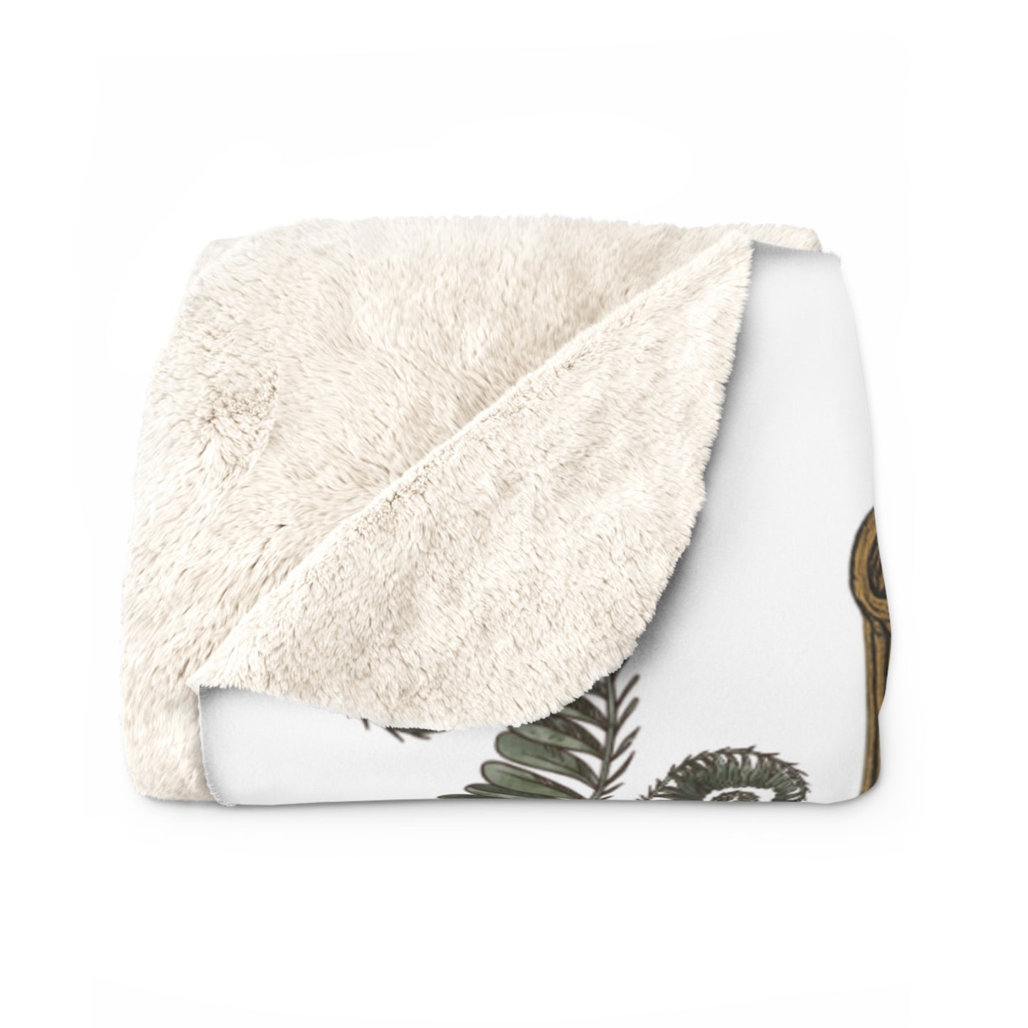 Kylie’s Raven Cozy Sherpa Fleece Blanket