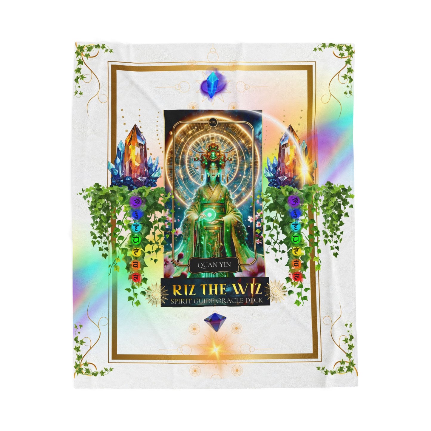 Quan Yin Radiance Cozy Blanket