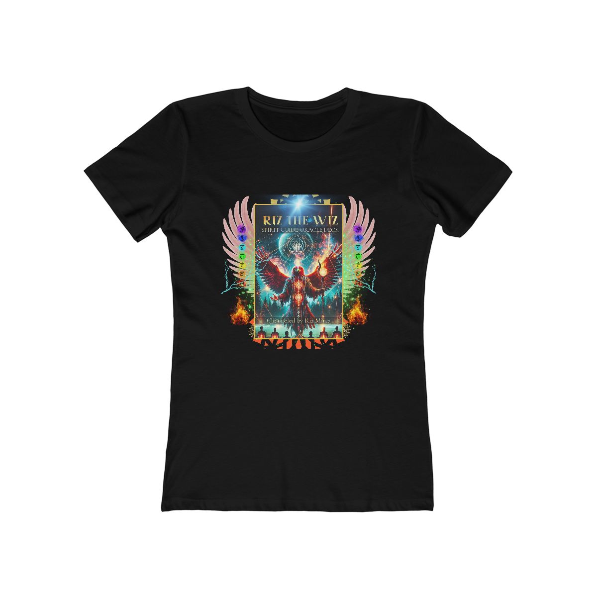 Riz The Wiz Spirit Guide Oracle Deck T-Shirt