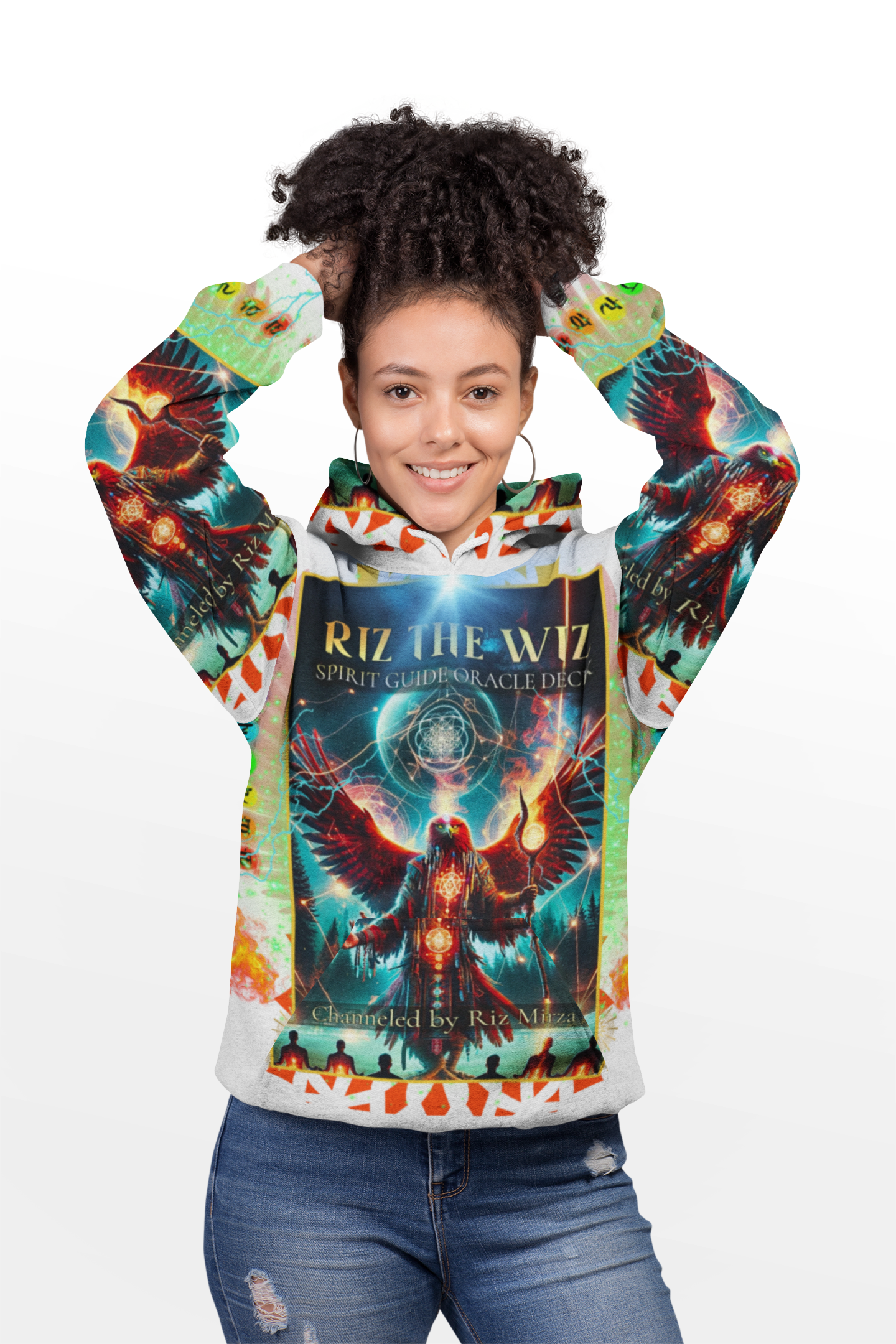 Riz The Wiz Spirit Guide Oracle Deck T-Shirt