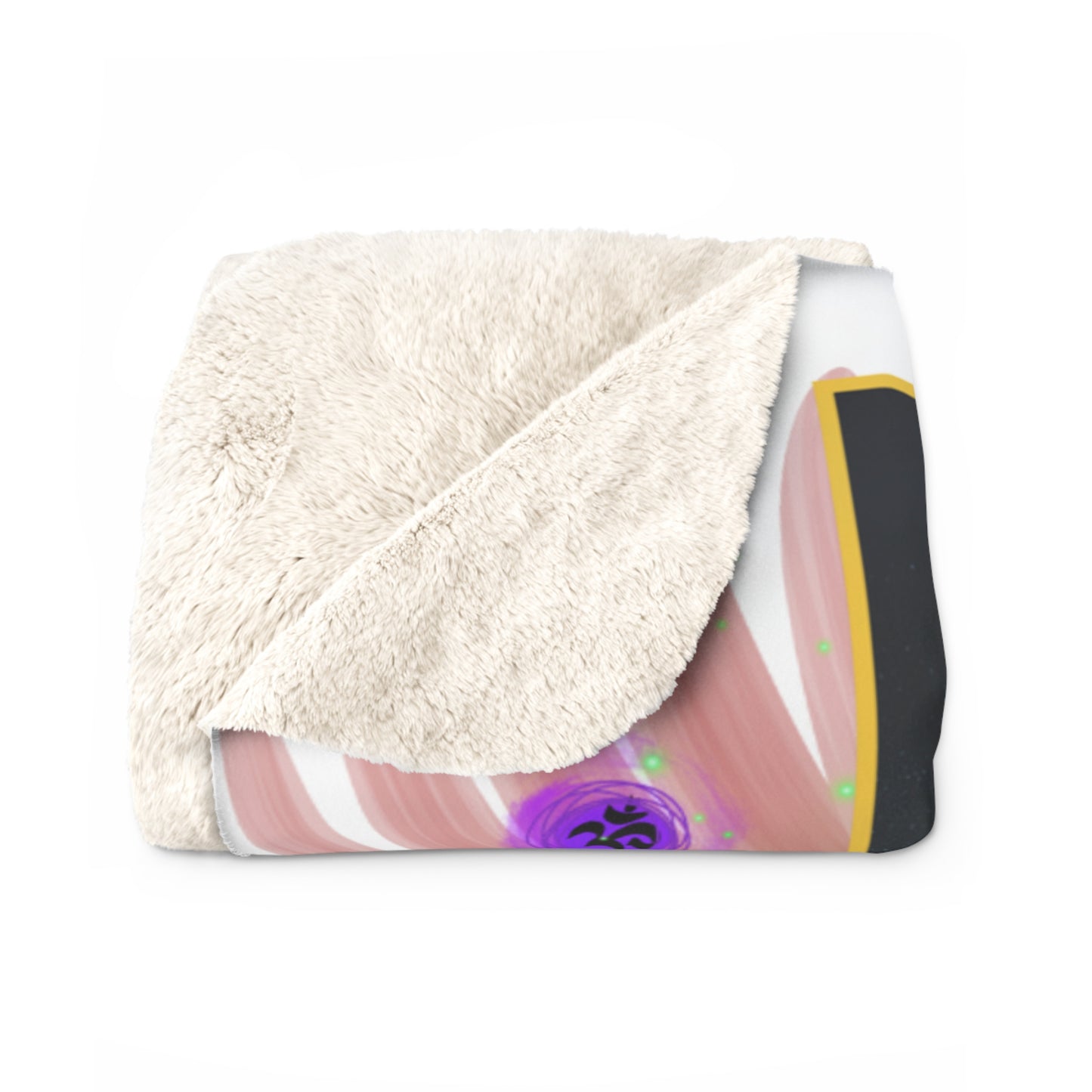 Riz the Wiz Cozy Oracle Sherpa Fleece Blanket