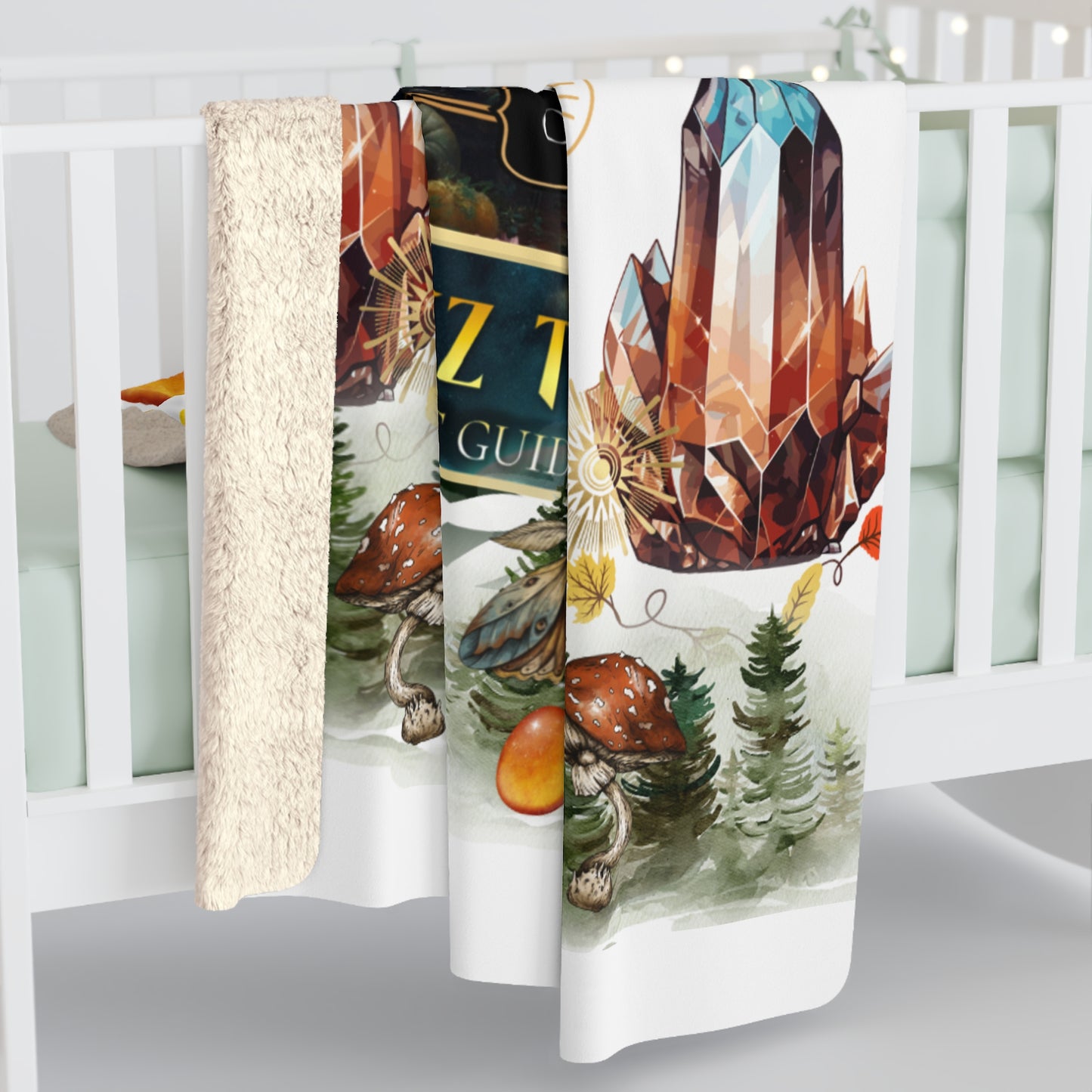 Cozy Cernunnos Forest Guardian Blanket
