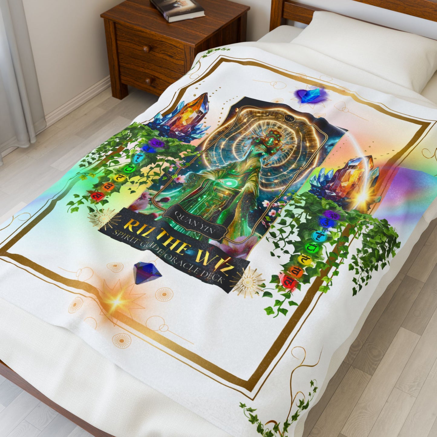 Quan Yin Radiance Cozy Blanket