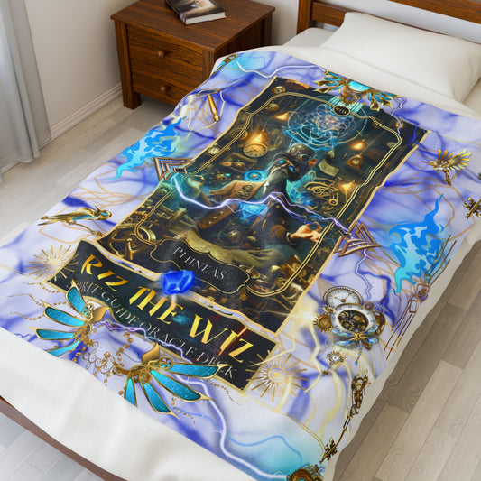 Phineas Steampunk Mystic Cozy Blanket