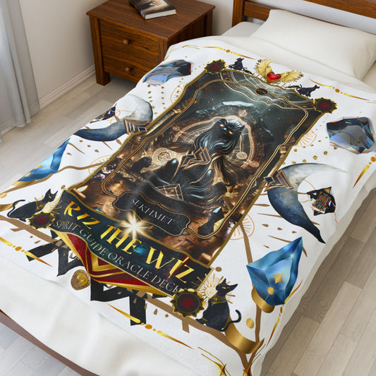 Sekhmet Goddess Power Cozy Blanket
