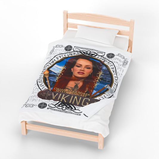 Viking Mystic Cozy Blanket