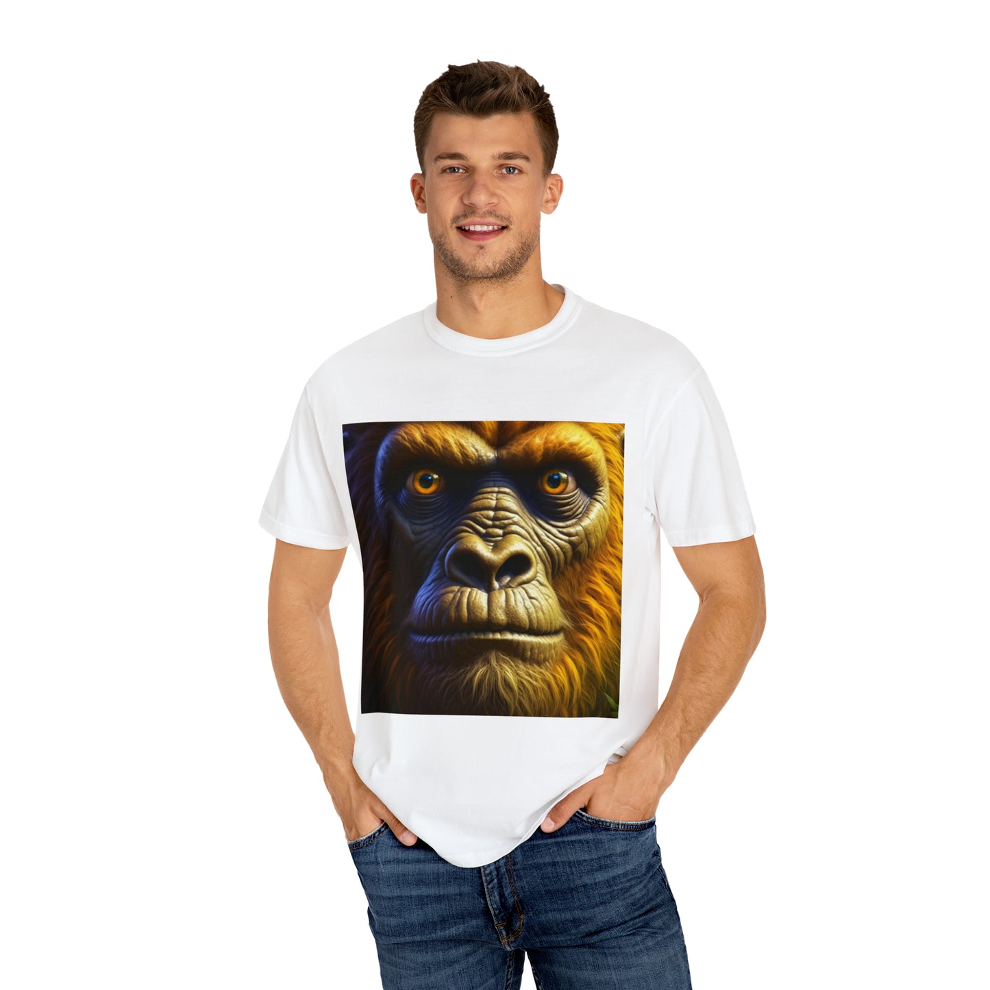 BIGFOOT LOVER ~ META MYSIC Unisex Garment-Dyed T-shirt